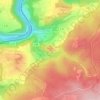 Schloß Schaumburg topographic map, elevation, terrain