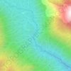 Gun Creek topographic map, elevation, terrain