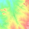 Nyajezi topographic map, elevation, terrain