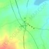 Karamadai topographic map, elevation, terrain