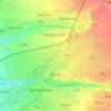 Kitab topographic map, elevation, terrain