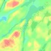 Tent Lake topographic map, elevation, terrain