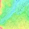Parque de la Madre topographic map, elevation, terrain
