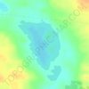 Holland Lake topographic map, elevation, terrain