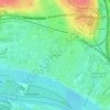 Schlosspark topographic map, elevation, terrain