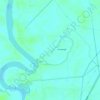 Mangrove topographic map, elevation, terrain