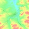 Erdenetsagaan topographic map, elevation, relief