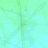 Kot Addu topographic map, relief map, elevations map