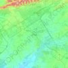 Rawalpindi topographic map, elevation, relief