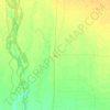Layyah topographic map, elevation, relief