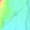 Dera Ghazi Khan topographic map, relief map, elevations map