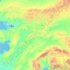 Yukon-Koyukuk topographic map, elevation, relief