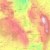 Nakuru topographic map, relief map, elevations map