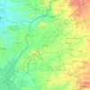 Busia topographic map, elevation, relief