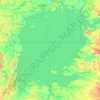 Lake Victoria topographic map, elevation, relief