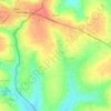 Busia topographic map, elevation, relief